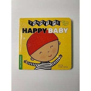 0-6M Happy Baby Tummy Time Interactive Board Book